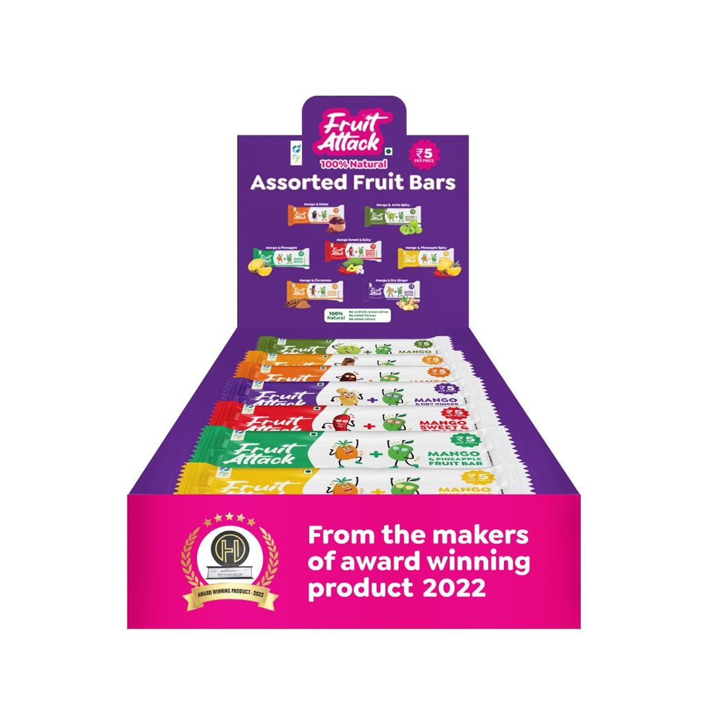 FRUIT ATTACK - ASSORTED FRUIT BARS