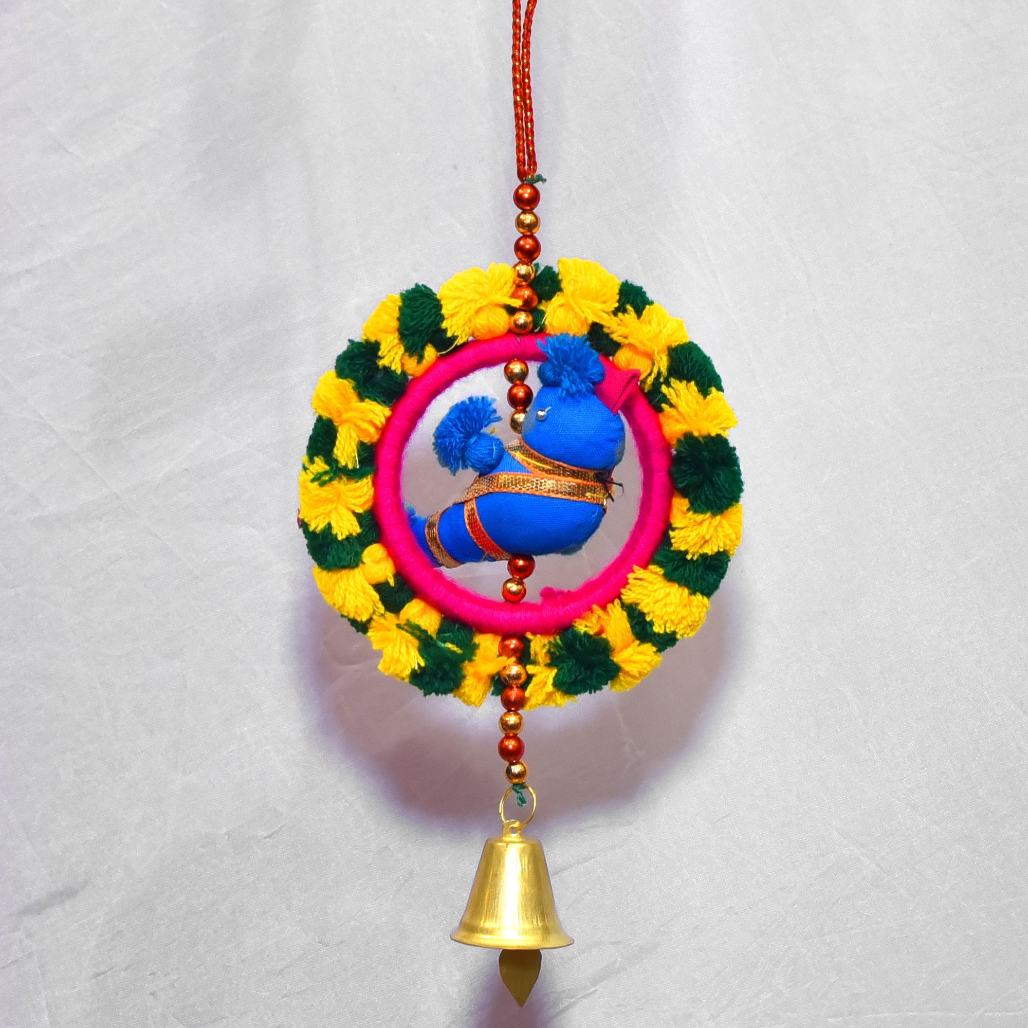 Tribes India Handcrafted Hanging with Bangle and Fumka (PVTG)