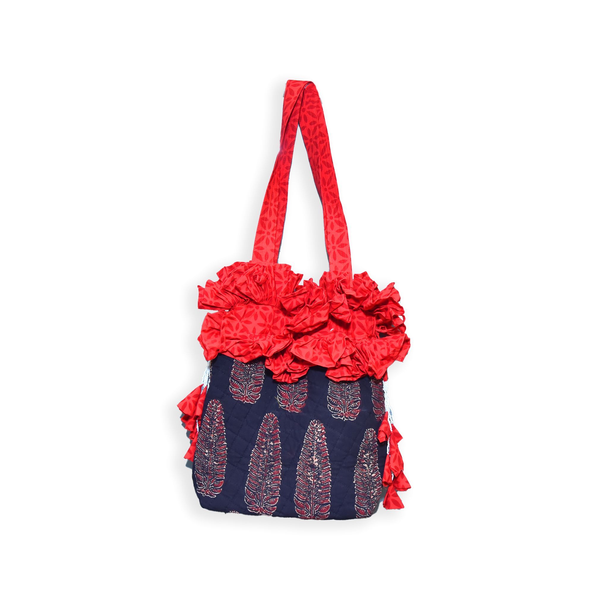 Tribes India Handmade Bag Black for Women & Girls with Large Capacity