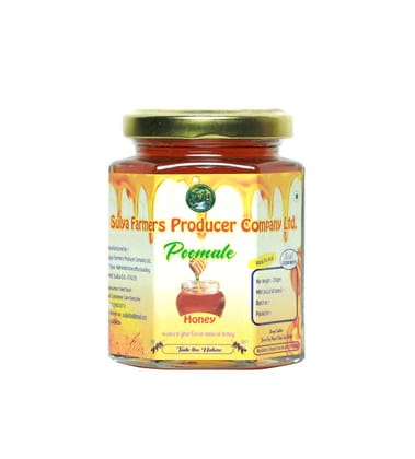 Poomale - Raw and 100% Pure Natural, Unprocessed and Unpasteurized Honey | Value Pack | Wild Forest honey Pack of - 250g