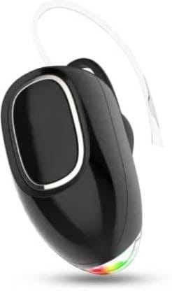 Wireless Bluetooth Earphone V5.1 Single Hanging Mini Headphone Bluetooth Headset  (Black, True Wireless)