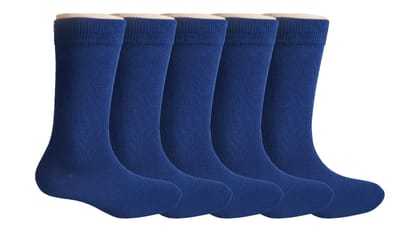 Roman Apparels Black Calf Length School Socks   _A38 5 qty