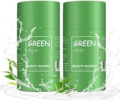 Green tea face mask combo ( pack of 2 )