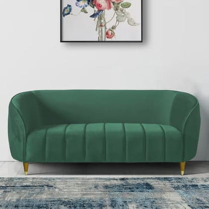 ARENA 1 PC 2 Seater Sofa HAPPY GLAM 733 Green