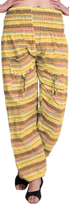 Sunlight Woven Yoga Trousers with Front Pockets