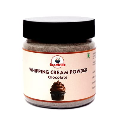 foodfrillz Chocolate Whipping Cream Powder, 100 g