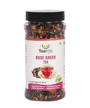 Teafrillz Rose Green Tea - 70 Gr