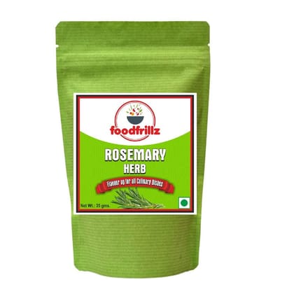 foodfrillz Rosemary Pure Herb (Dried), 35 g