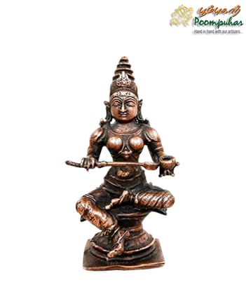 Copper Annapoorani 4 inches