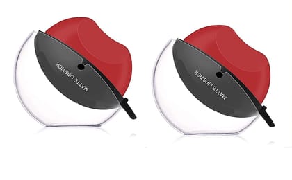 Lip Shape Apple Lipstick Long Lasting Waterproof- Matte Lipstick