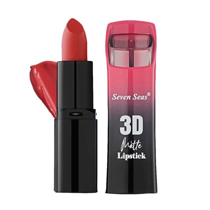 Seven Seas 3D Matte Velvet Finish Full Coverage Matte Long Lasting Lipstick