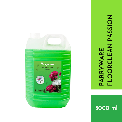 Parryware Floorclean Disinfectant Floor Cleaner 5L Pack | 99.9% Germ Protection and Disinfection - Passion