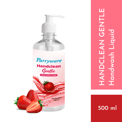 Parryware Handclean Gentle Hand Wash Liquid 500 ml - Strawberry Fragrance
