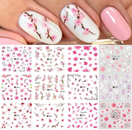 Eva Beauty Nail Art Stickers Pack Of 12 Card