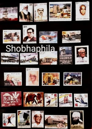 Shobhaphila's MNH Commemorative Year Pack stamps 2012 (47 Nos.)