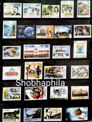 Shobhaphila's MNH Commemorative Year Pack stamps 2015 (49 Nos.)