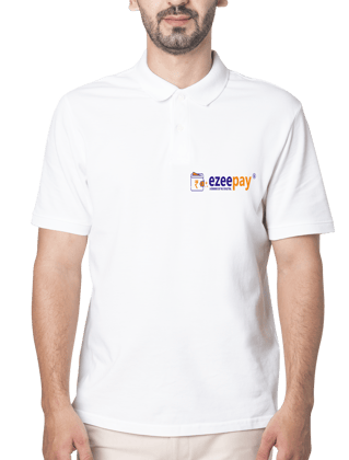 Printed T-Shirt for Unisex ezeepay Polyester Regular Polo Shirt  | Collar Polo Half Sleeve T-Shirt (Pack of 1)