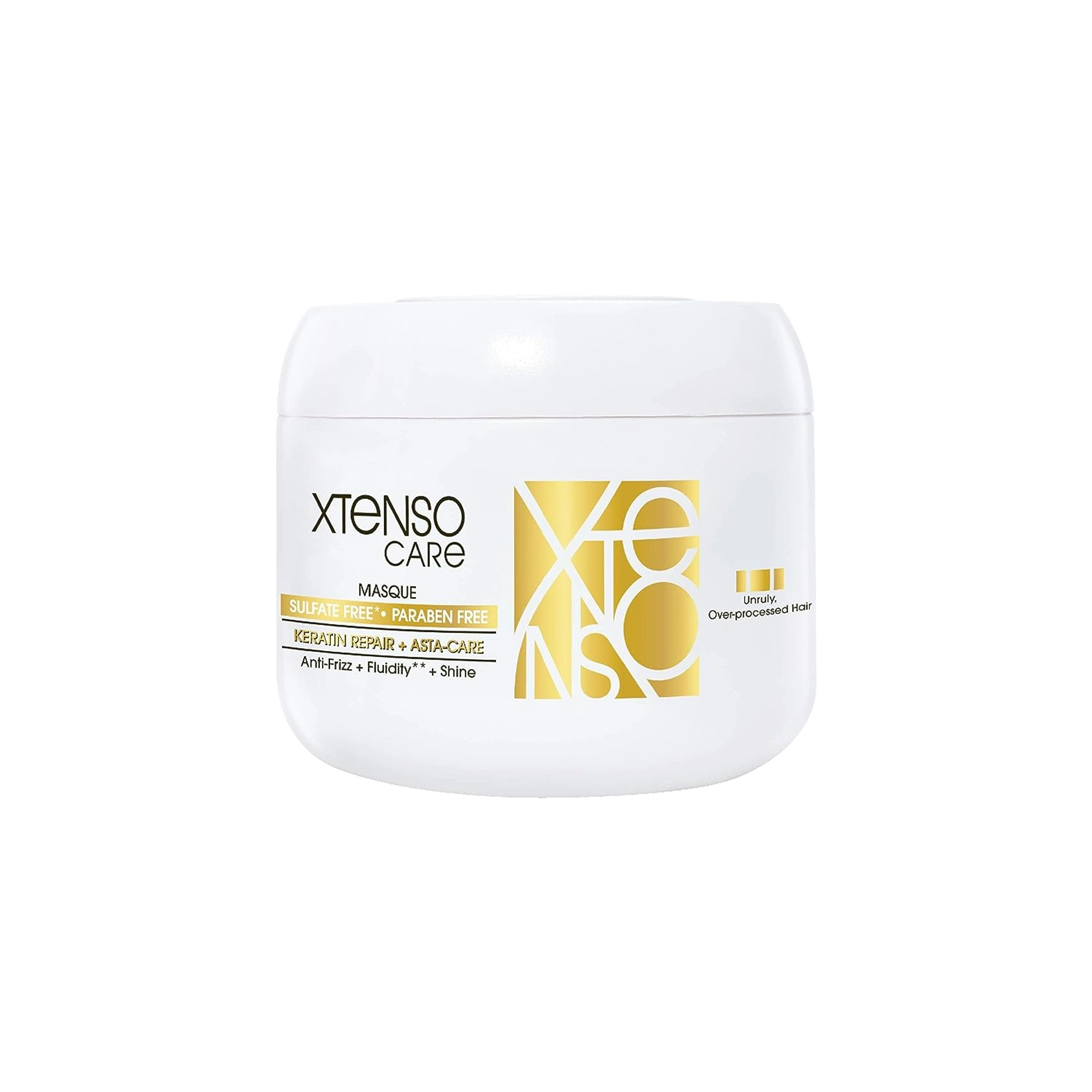 Loreal Professionnel Xtenso Care Sulfate-Free* Masque | For All Hair Types | Gently Cleanses, Controls Frizz And Adds Shine | With Keratin Repair And Asta-Care