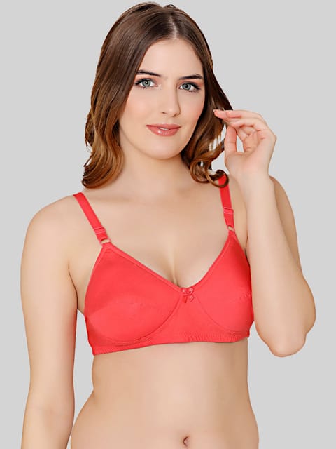 Buy Bodycare cotton wirefree adjustable straps soft cup padded Bra-5543PIPI  Online at Best Prices in India - JioMart.