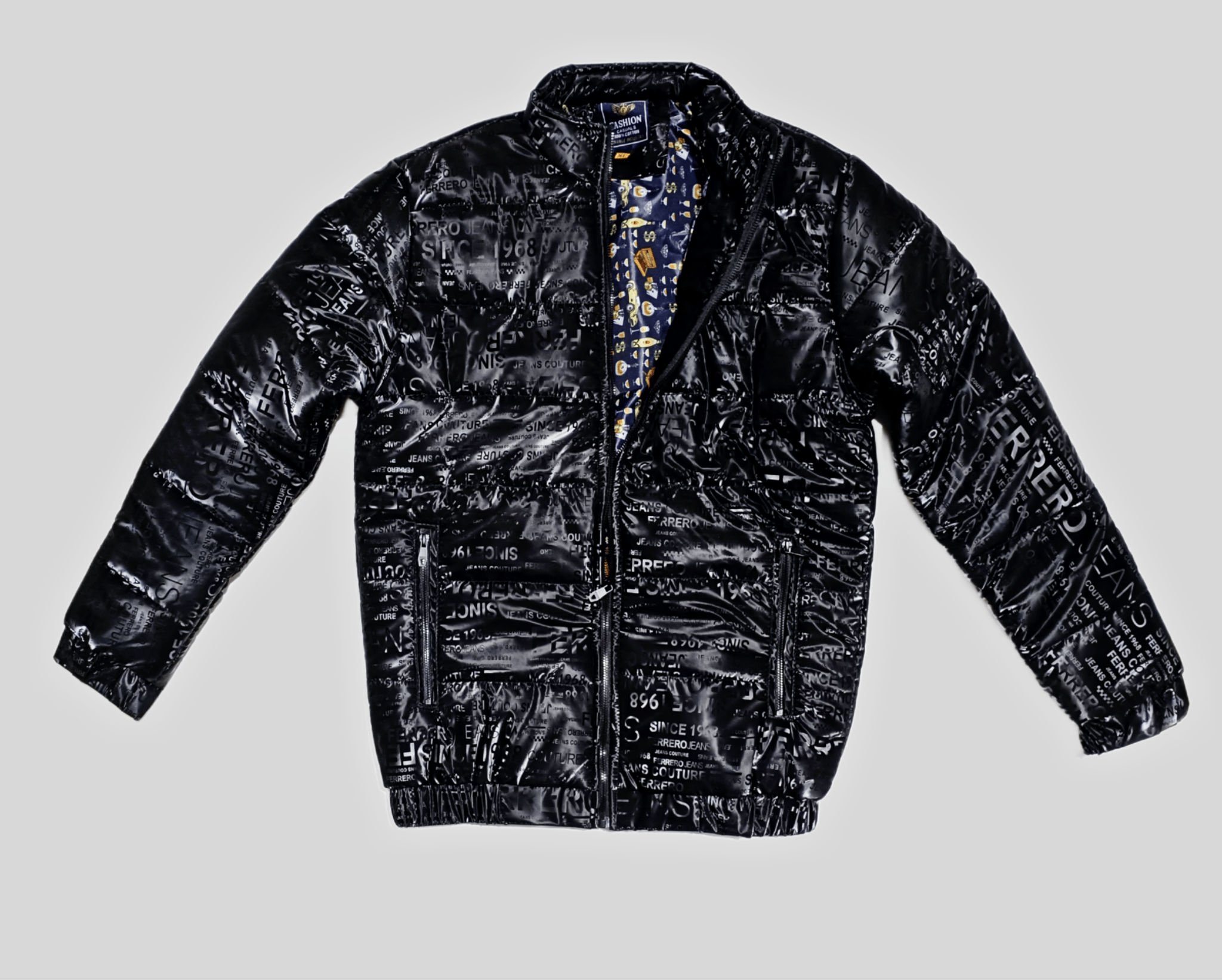 Shiner Printed Jacket For Men