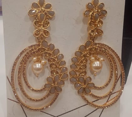 Rose Golden Earrings For Women
