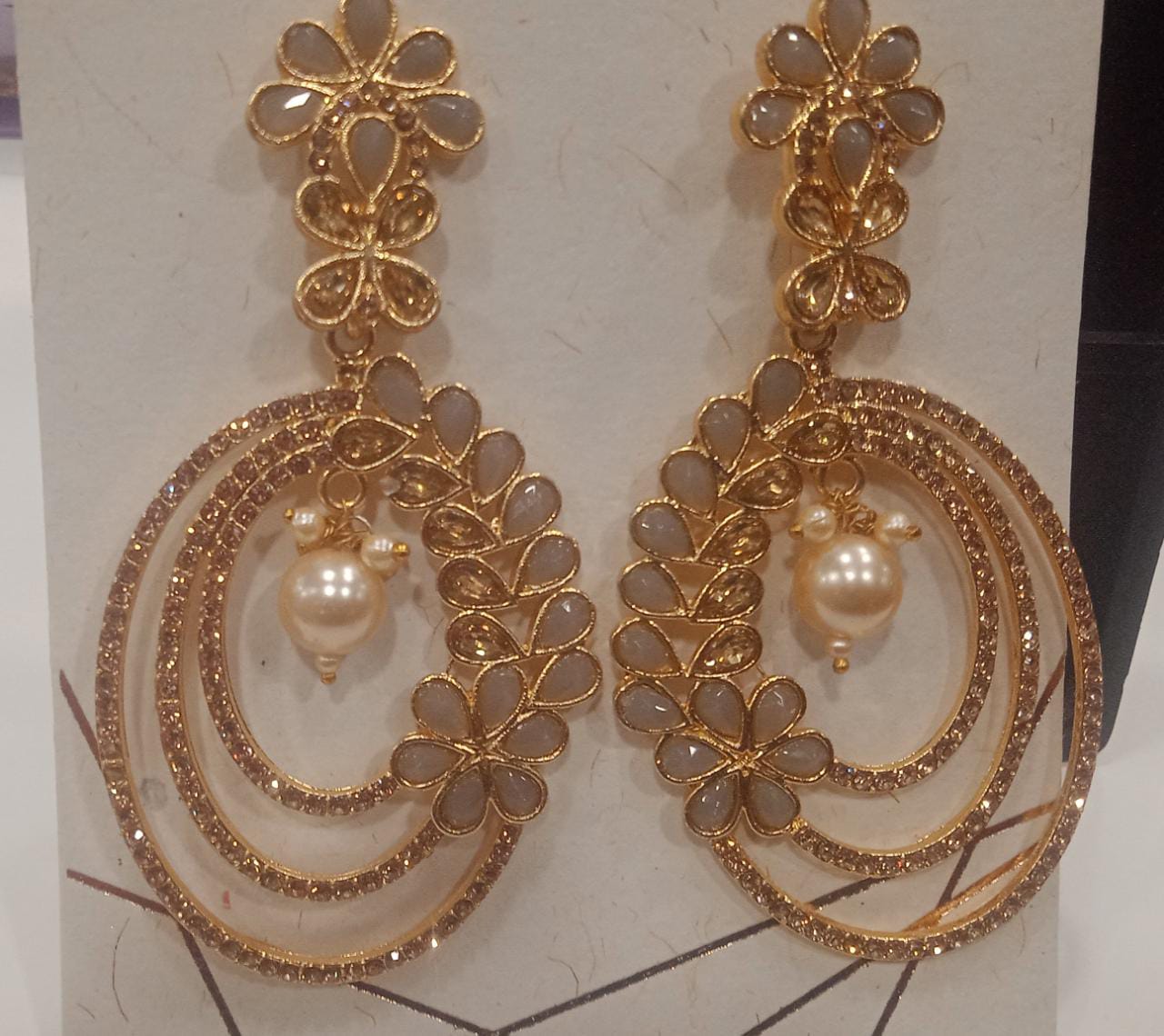 Rose Golden Earrings For Women