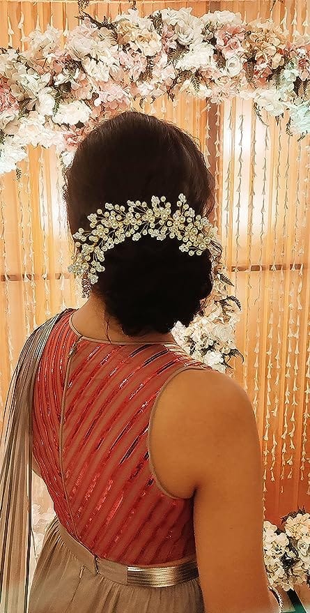 hair accessories Hair Pin Accessories For Women Hair Pins For Wedding, Anniversary- Pack Of 1
