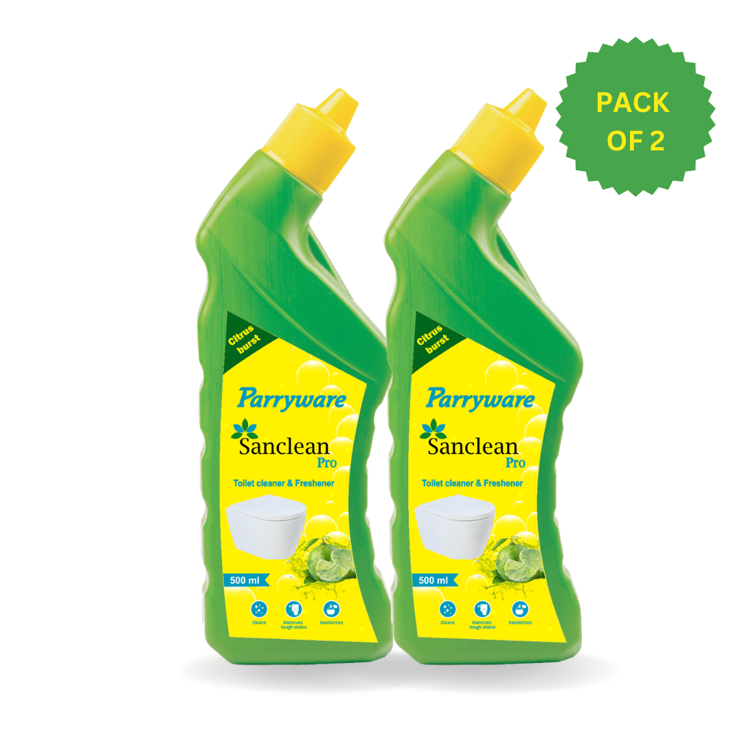 Parryware Sanclean Pro Citrus Burst Toilet Cleaner 500 ml x 2 Nos (Pack of 2)