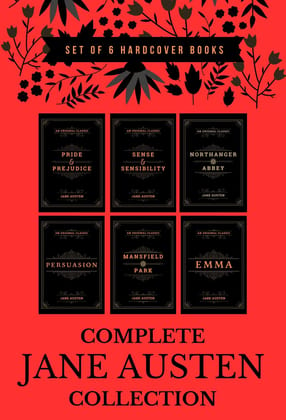 Complete Jane Austen Collection (Set of 6 Books) - Mansfield Park, Pride and Prejudice ,Sense & Sensibility, Persuasion, Emma, Northanger Abbey [Hardcover] Jan Austen