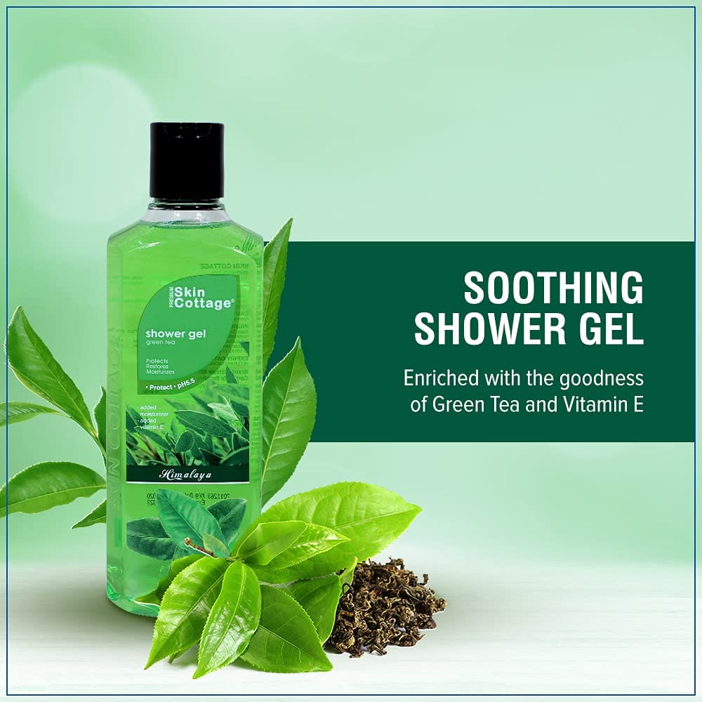 Skin Cottage Shower Gel Green Tea 400ml