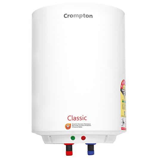 Crompton  water heater 10 Litre  with 4-star rated Energy efficiency | Powerful heating | Advanced safety