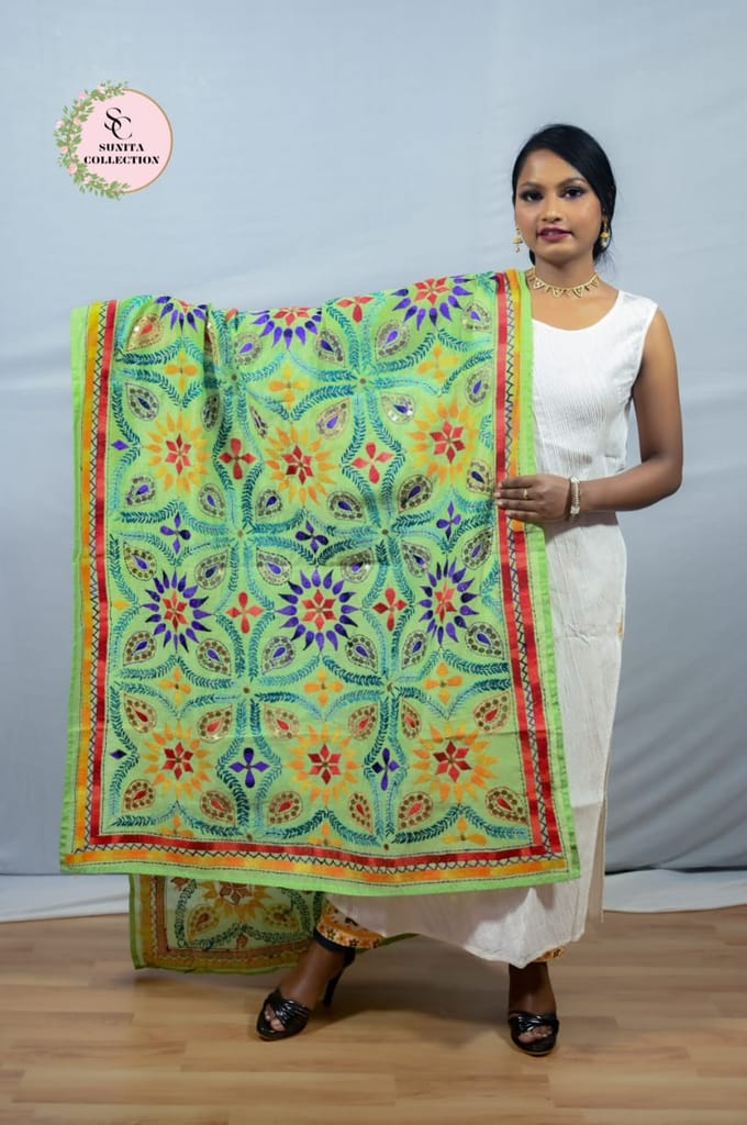 EMBROIDERY DUPATTA - Dupattas & Shawls | Buy online on ZillyBuy