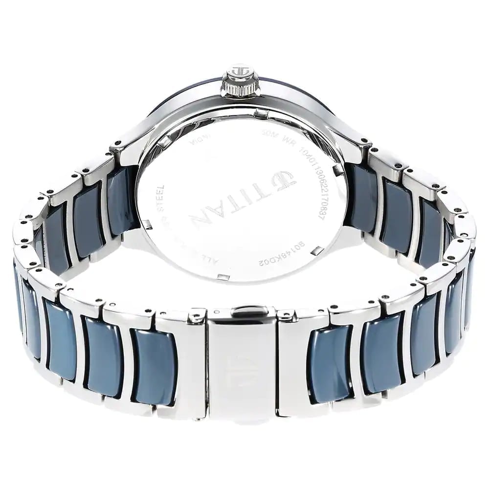 Ceramic Fusion Blue Dial Multifunction Watch