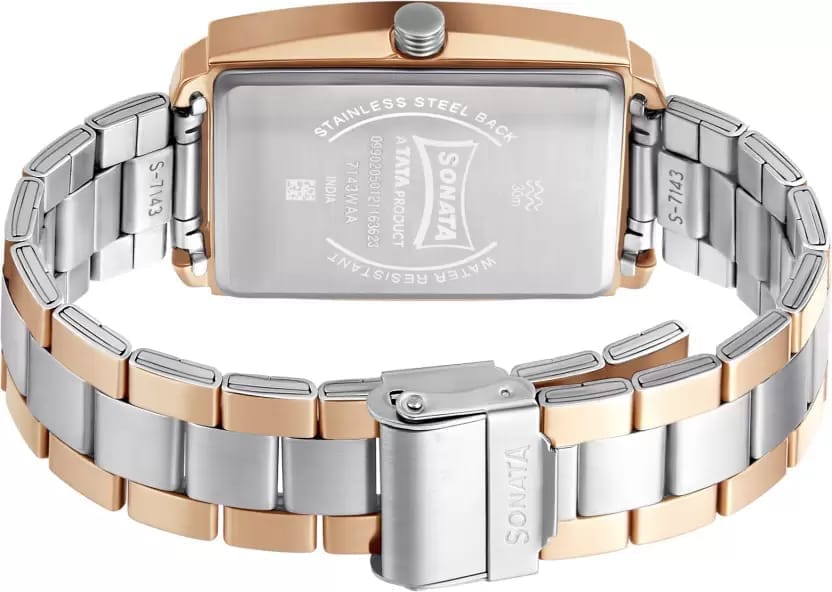 SONATA Wedding collection Analog Watch - For Men 7143KM01