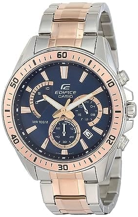 Casio Edifice Analog Blue Dial Men's Watch-EFR-552SG-2AVUDF (EX277)