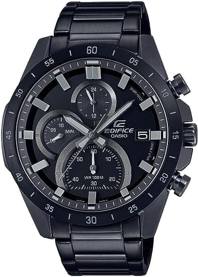 Casio Analog EFR-571MDC-1AVUEF, Black, EFR-571MDC-1AVUEF, Black, EFR-571MDC-1AVUEF