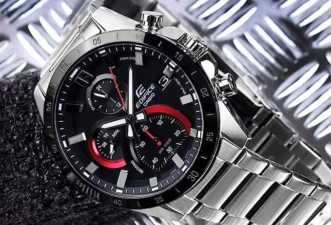 Brand: Casio Casio Mens Chronograph Quartz Watch Edifice with Stainless Steel Strap