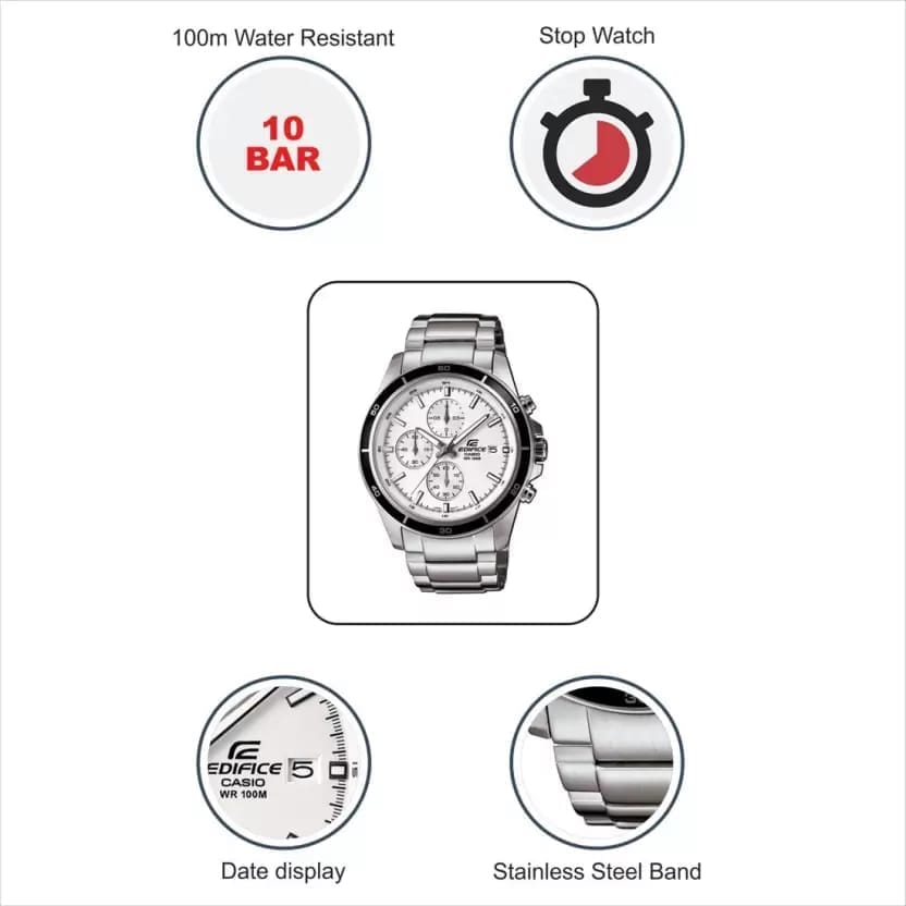 Edifice ( EFR-526D-7AVUDF ) Analog Watch - For Men EX095