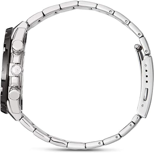 Casio Mens Chronograph Quartz Watch Edifice with Stainless Steel Strap