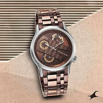 Click to open expanded view Visit the Fastrack Store Fastrack Exuberant Analog Brown Dial Men's Watch-3281KM03/3281KM03