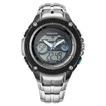 Fastrack Deux Machina Analog-Digital Blue Dial Men's Watch-NN38053PM03/NN38053PM03