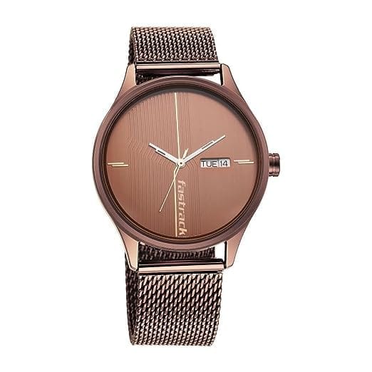 Fastrack Analog Brown Dial Men's Watch-3247QM02/NR3247QM02