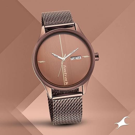 Fastrack Analog Brown Dial Men's Watch-3247QM02/NR3247QM02
