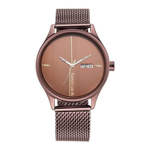 Fastrack Analog Brown Dial Men's Watch-3247QM02/NR3247QM02