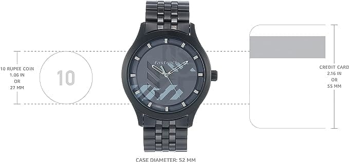 Fastrack Analog Grey Dial Men's Watch-3250NM01/NR3250NM01, Grey, Modern