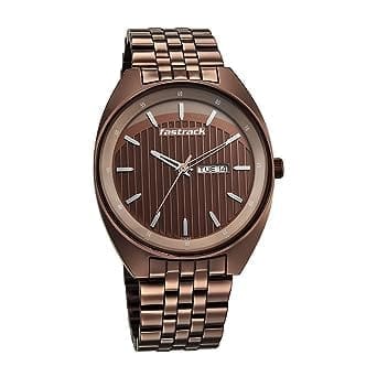 Fastrack Analog Brown Dial Men's Casual Watch
