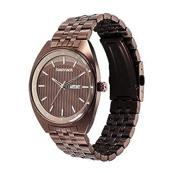 Fastrack Analog Brown Dial Men's Casual Watch
