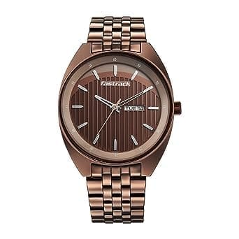 Fastrack Analog Brown Dial Men's Casual Watch