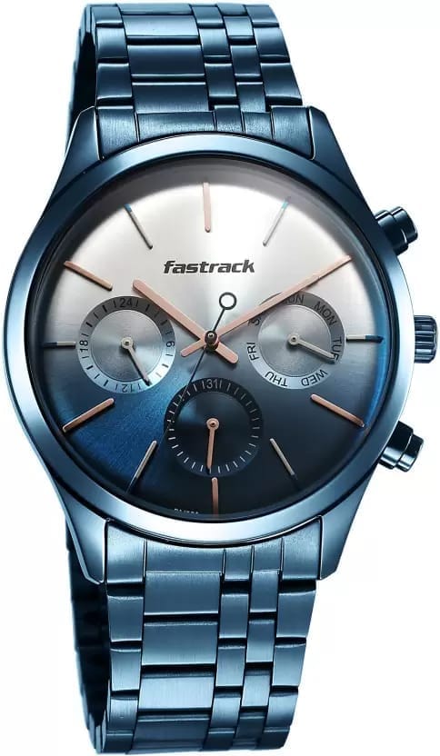 Fastrack Exuberant Analog Blue Dial Men's Watch-3279KM01/NR3279KM01