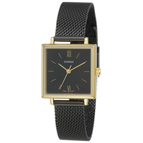 Casio Analog Black Dial Women's Watch